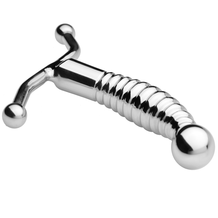 Masajeador de próstata de acero METAL HARD