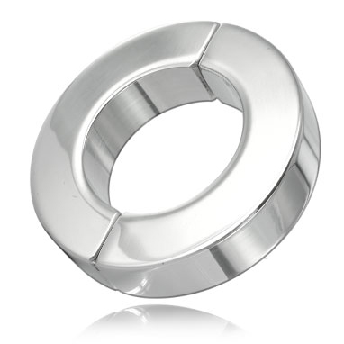 Anillo para el pene METAL HARD sin vibración de acero inoxidable, 3,5 cm