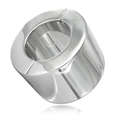 Anillo para el pene METAL HARD sin vibración de acero inoxidable, 40 mm