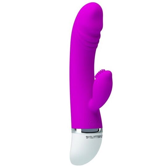 Vibrador rabbit Pretty Love David de silicona