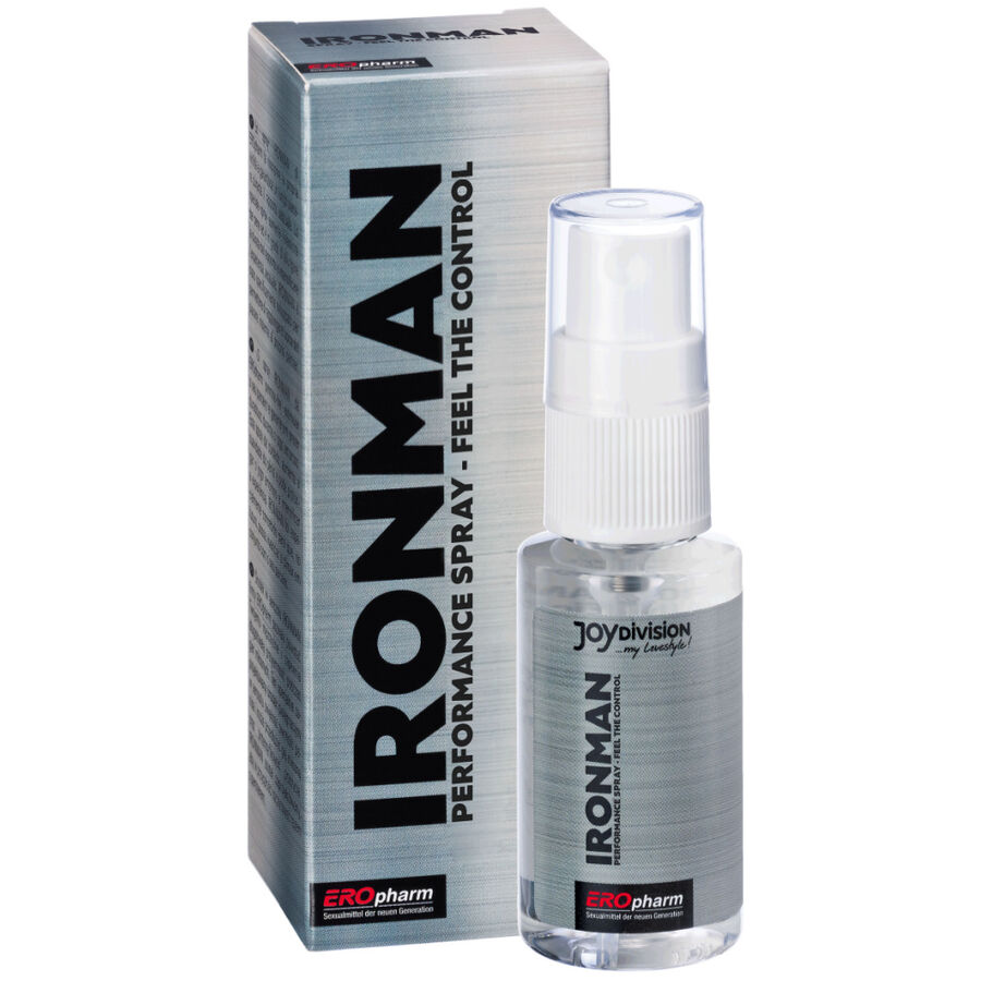 JOYDIVISION EROPHARM Ironman Spray de rendimiento para hombres, 30 ml