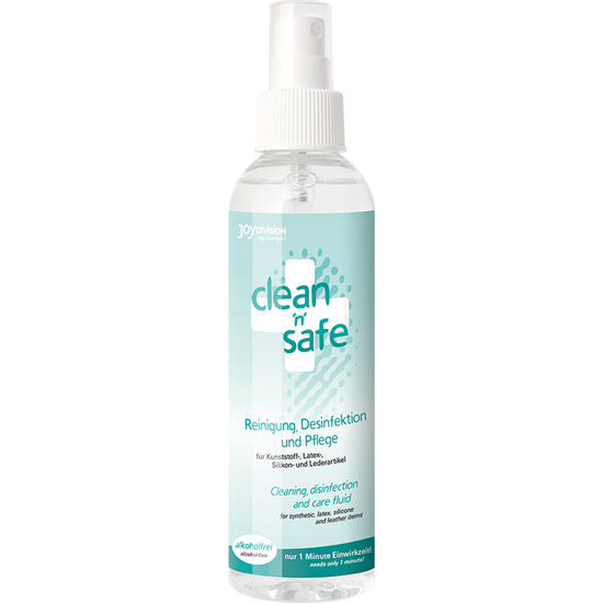 JOYDIVISION CLEAN SAFE Limpiador para juguetes eróticos, 100 ml