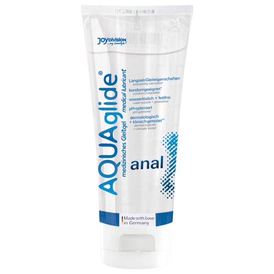 JOYDIVISION AQUAglide Anal lubricante de base acuosa, 100 ml