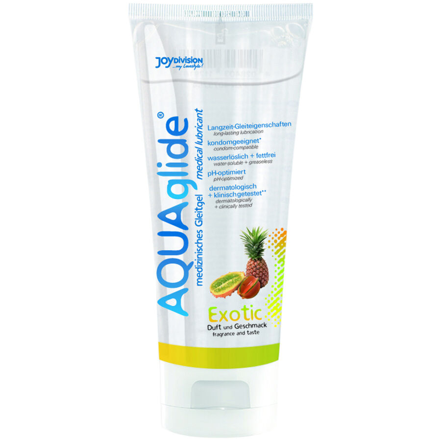 JOYDIVISION AQUAGLIDE Exotic lubricante con sabor, 100 ml