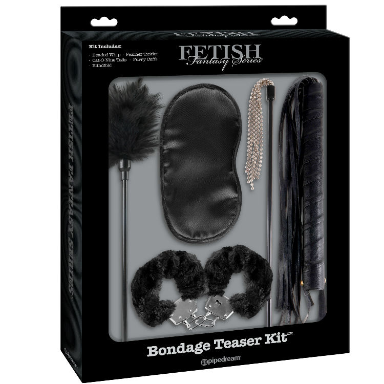 Kit Bondage Teaser Fetish Fantasy, set de juguetes eróticos