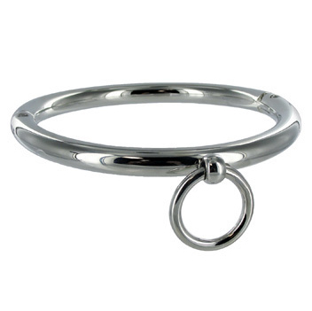 Collar BDSM METAL HARD con anilla en O