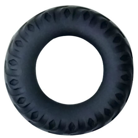 Anillo para el pene BAILE Titan sin vibración, negro y verde