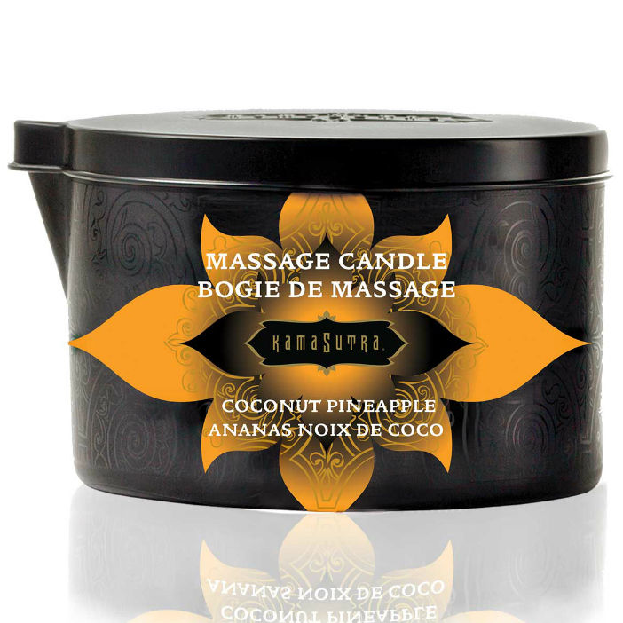Vela de masaje KamaSutra de coco y piña, 170 g