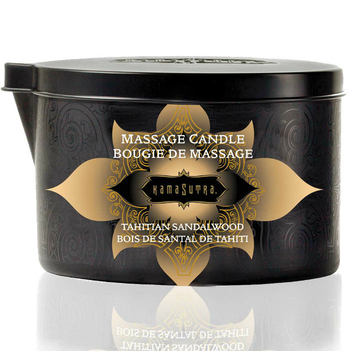 Vela de masaje KamaSutra con aroma a sándalo, 170 g