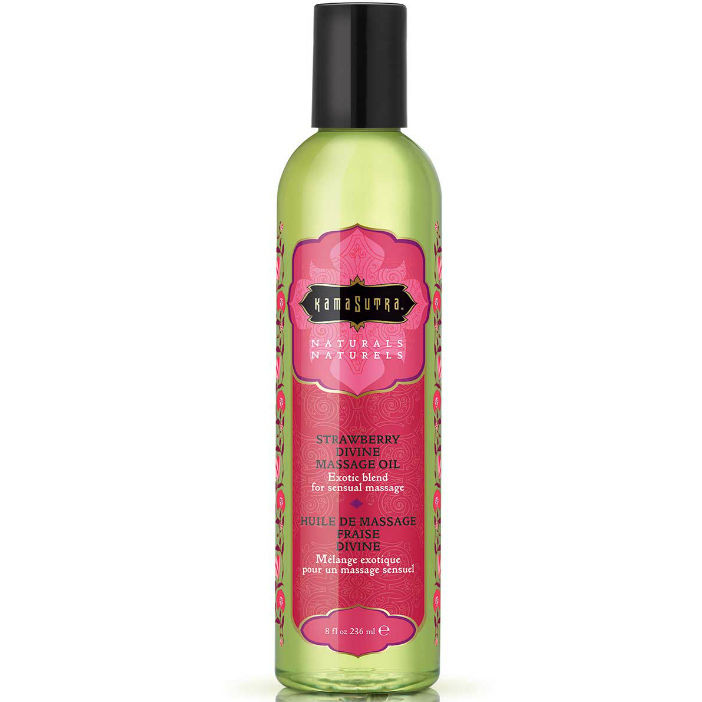 Aceite de masaje Kama Sutra Naturals Divine Strawberry