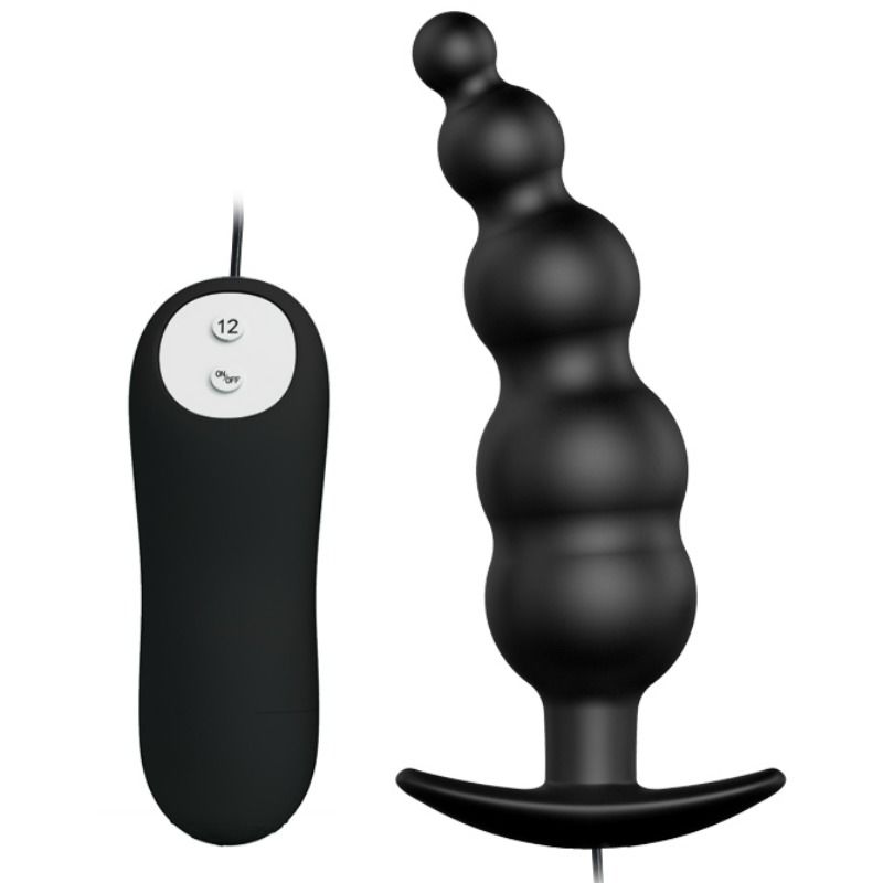 Plug anal vibrador Pretty Love con mando a distancia