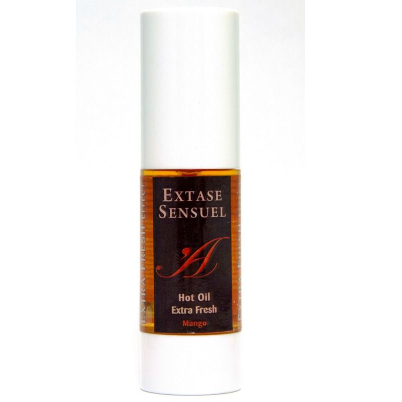 Aceite de masaje Extase Sensual de mango con efecto refrescante, 30 ml