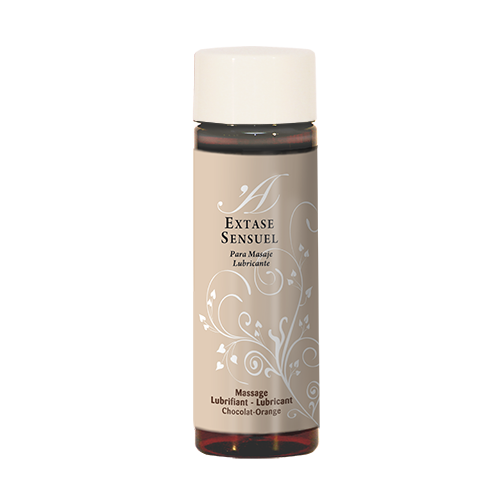 Gel lubricante Extase Sensual con aroma a chocolate y naranja, 100 ml