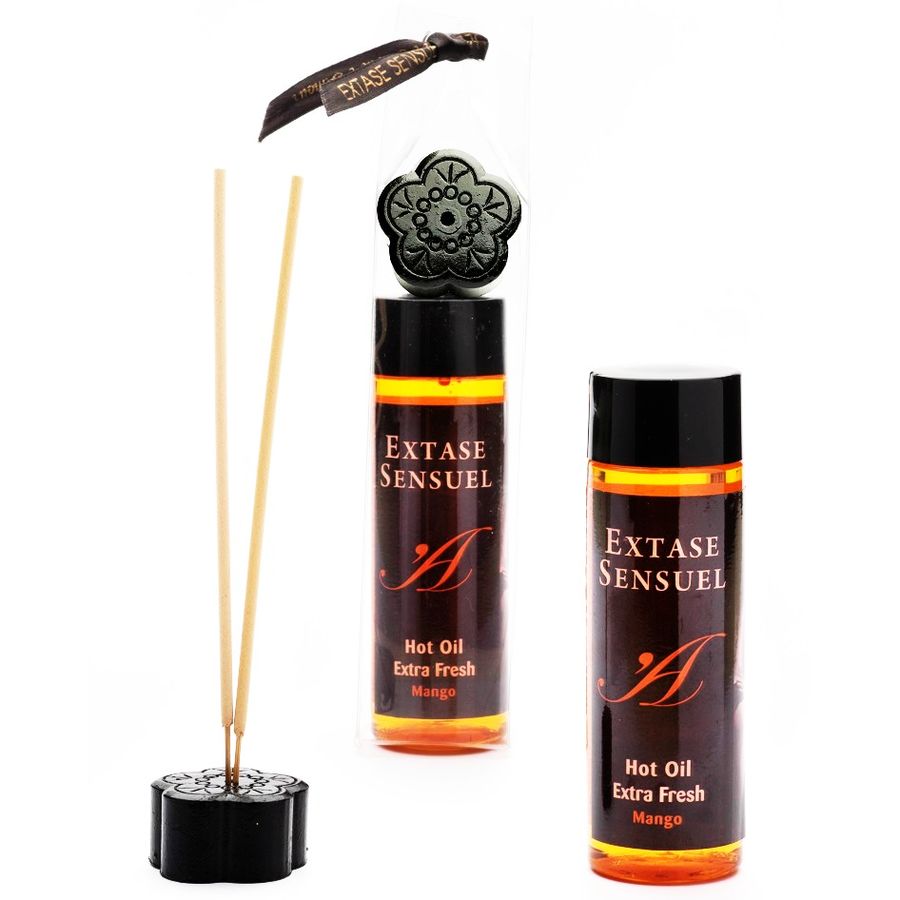Aceite de mango Extase Sensual para masajes eróticos, 100 ml