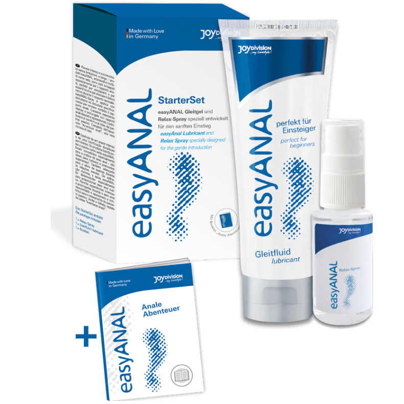 JOYDIVISION easyANAL pack de inicio con lubricante anal
