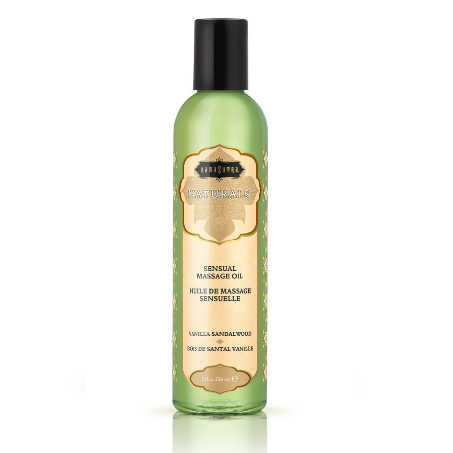 Aceite de masaje Kama Sutra con vainilla y sándalo, 236 ml
