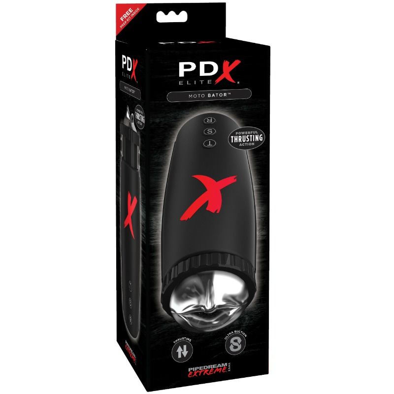 Masturbador automático PDX ELITE Moto Bator con función de succión
