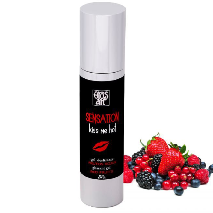 Lubricante con sabor EROS-ART Sensattion, frutos rojos, 50 ml