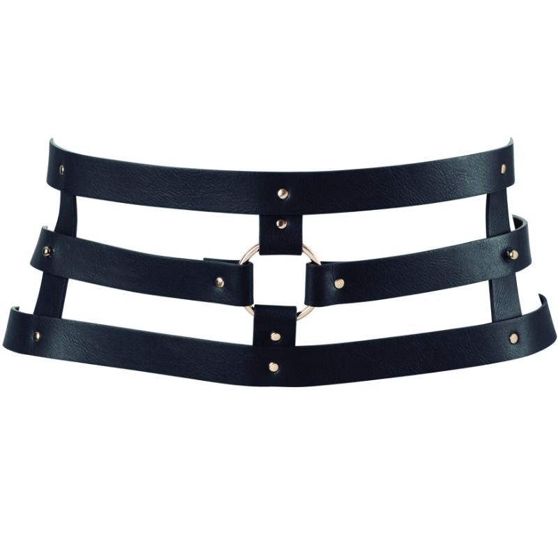 Cinturón con correas Bijoux Indiscrets Maze, negro