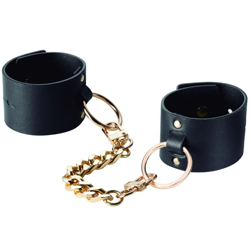 Bijoux Indiscrets MAZE esposas anchas, negras