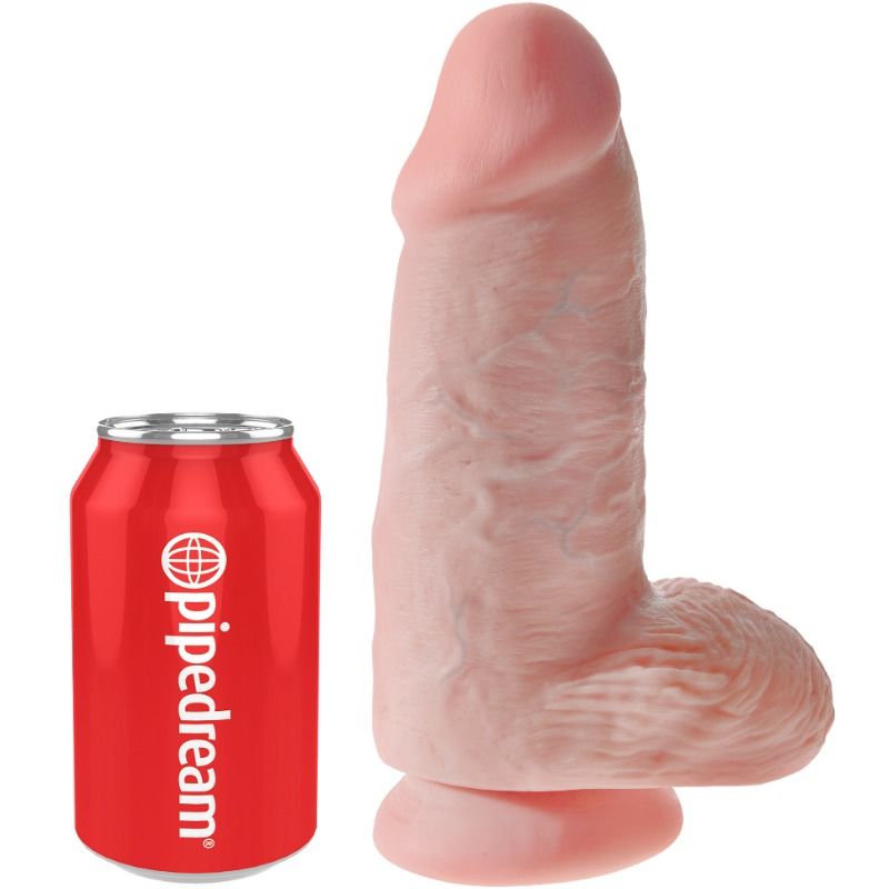 Dildo realista KING COCK Chubby, 22,9 cm