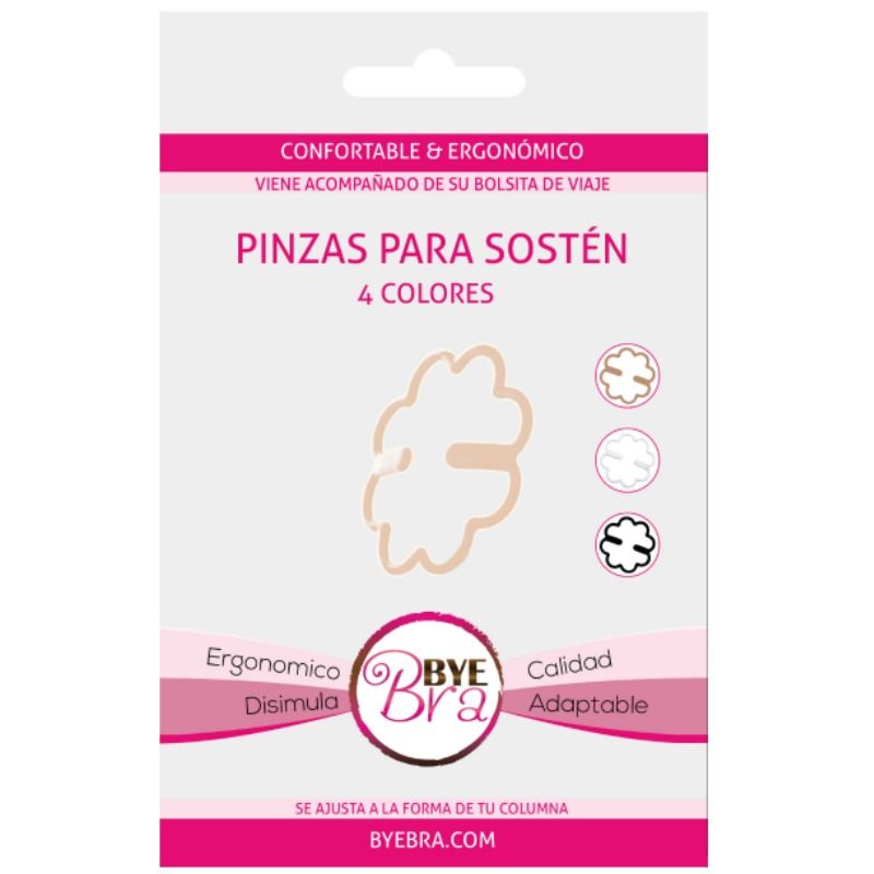 Clips para sujetador BYE BRA, set de 4