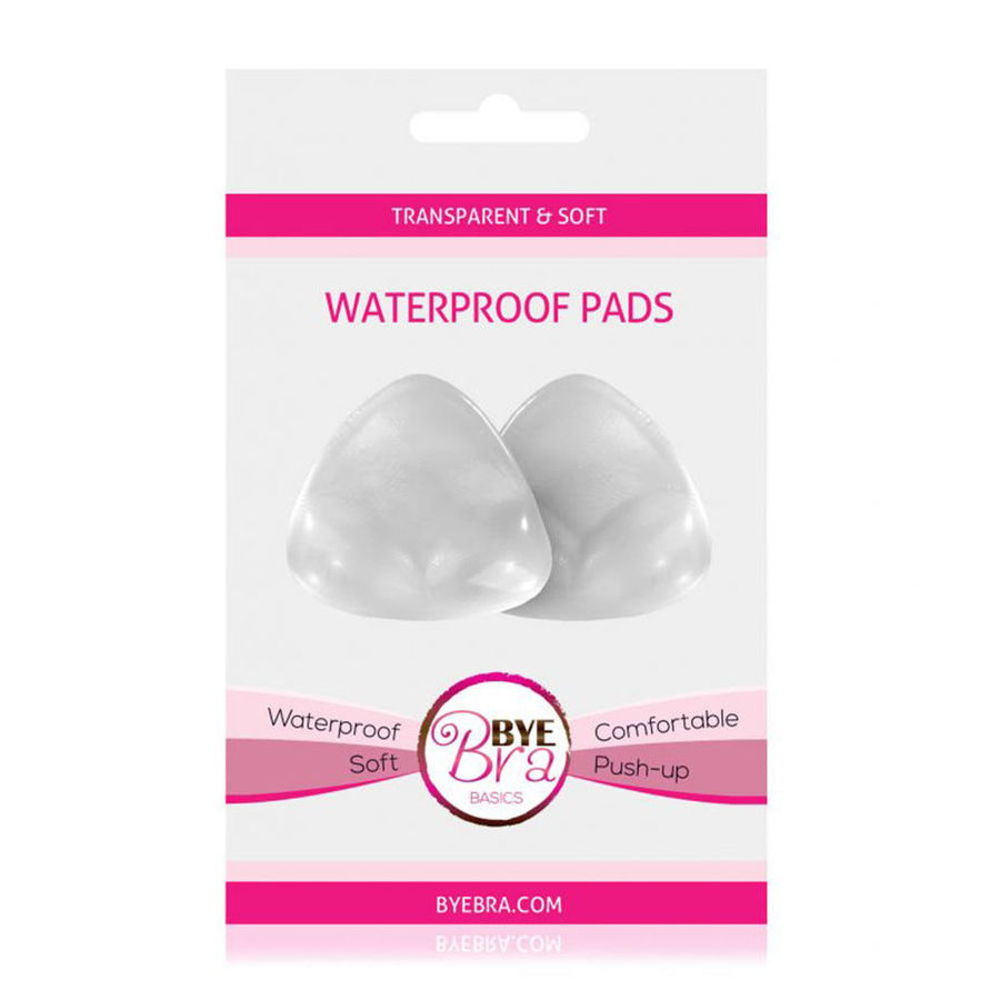 BYE BRA Waterproof Pads, almohadillas transparentes push up para bikini