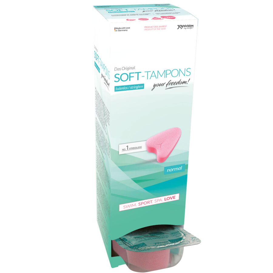 JOYDIVISION Original Soft-Tampons, tamaño normal, 10 unidades