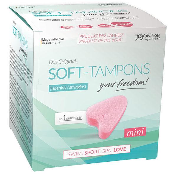JOYDIVISION Original Soft-Tampons Mini, 3 unidades