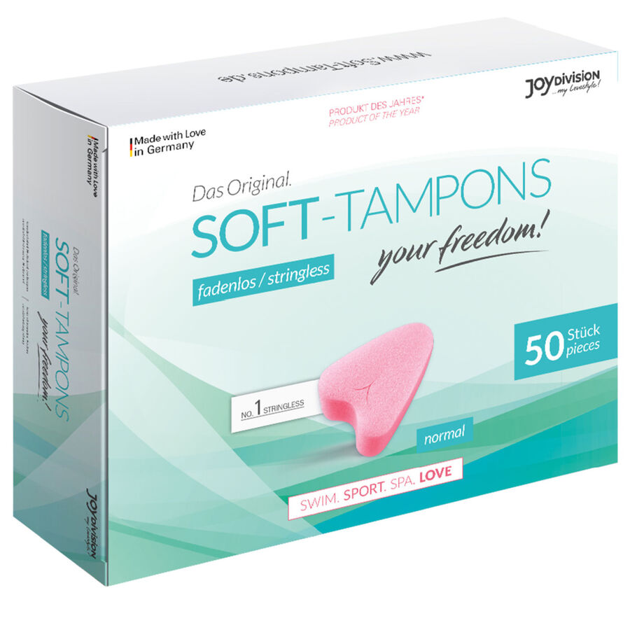 JOYDIVISION Original Soft Tampons, 50 unidades