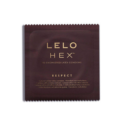 Condones grandes LELO HEX Respect XL, 3 unidades