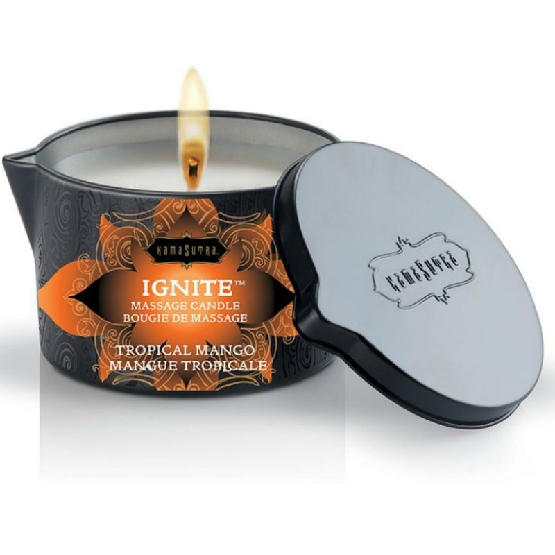 Vela de masaje Kamasutra Cosmetics con aroma tropical a mango, 170 g