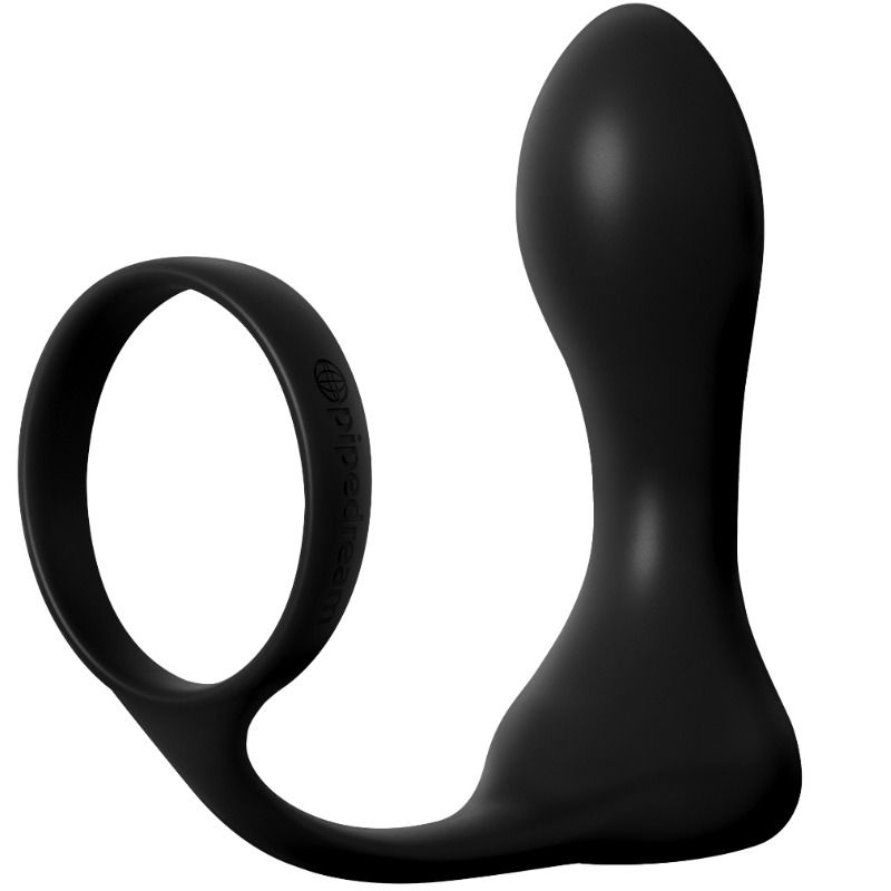 Anal Fantasy Elite Collection Ass Gasm Pro plug anal con anillo para el pene
