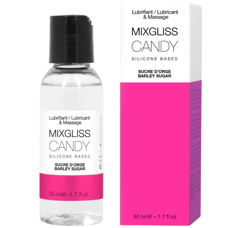 Lubricante Mixgliss Candy con aroma a caramelo, 50 ml