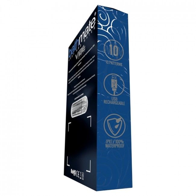 Minivibrador BATHMATE Vibe, plateado