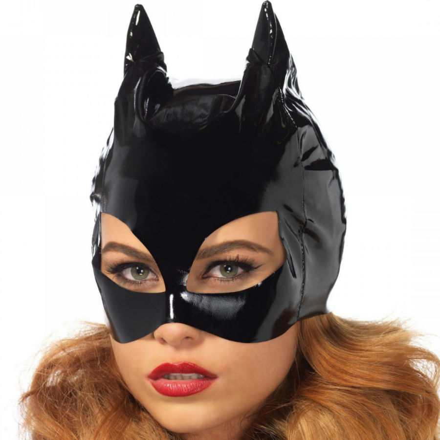 Antifaz de Catwoman de vinilo LEG AVENUE