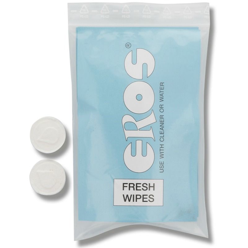 Toallitas íntimas EROS Fresh Wipes, 12 unidades