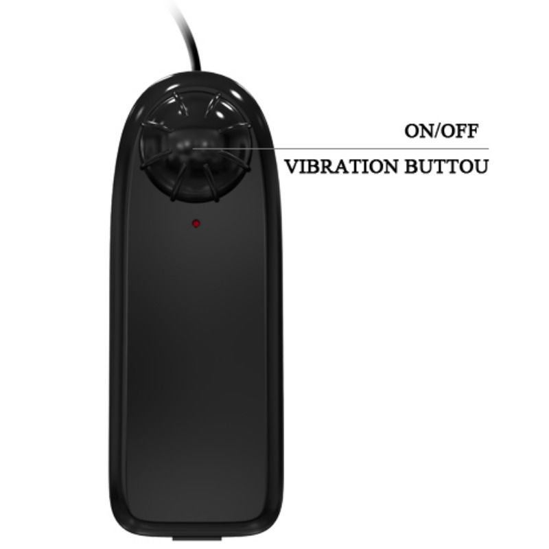 Vibrador tipo dildo BAILE Arbitrariness con ventosa