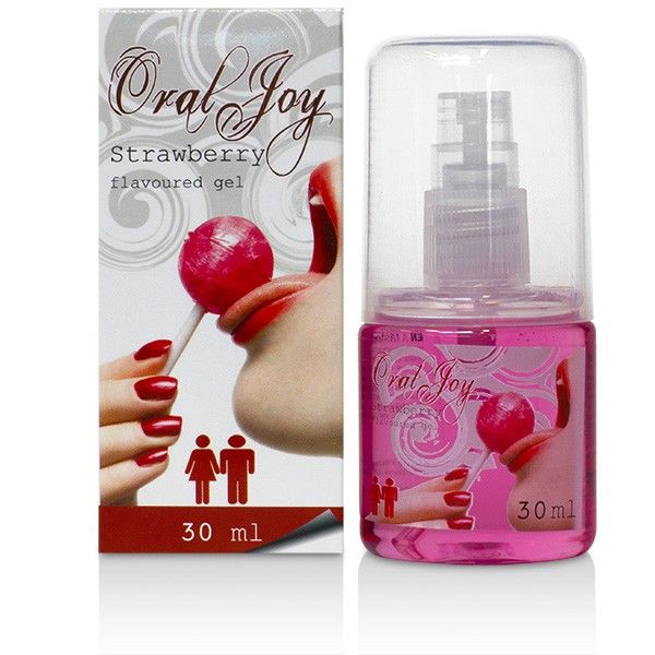 Cobeco Oral Joy Strawberry, gel de fresa para la intimidad oral, 30 ml