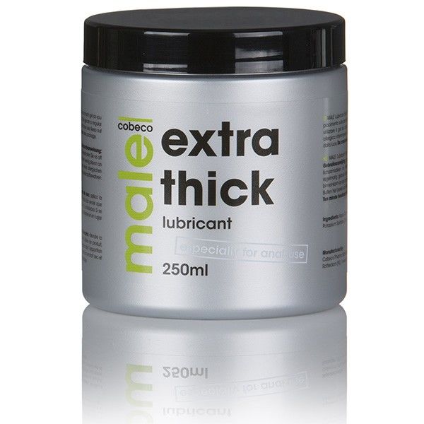 Lubricante de base acuosa Cobeco Extra Thick, 250 ml