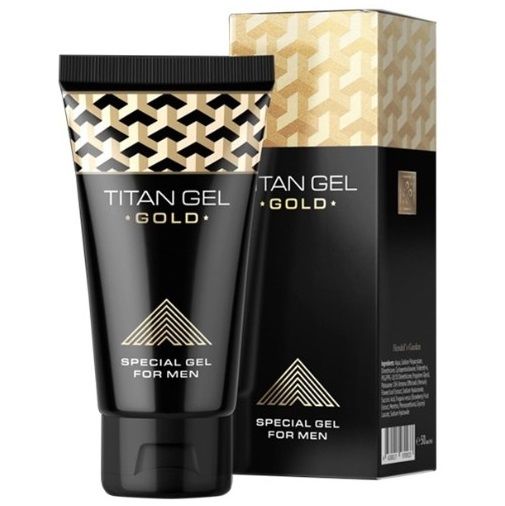 TITAN GEL Gold gel de masaje para el pene, 50 ml