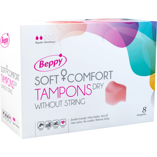 Tampones BEPPY Soft Comfort Dry, 8 unidades