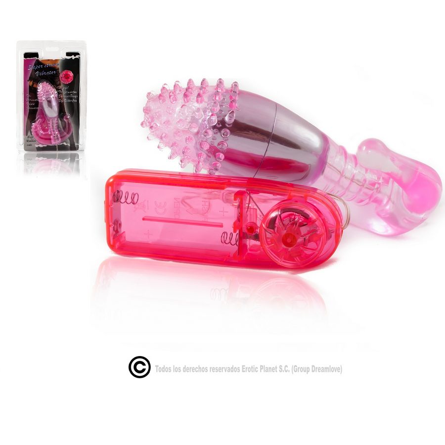 Vibrador anal BAILE con bala vibradora de intensidad regulable