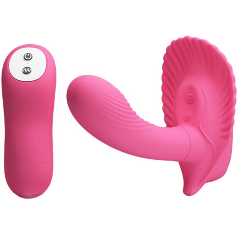 Vibrador Pretty Love Shell con mando a distancia