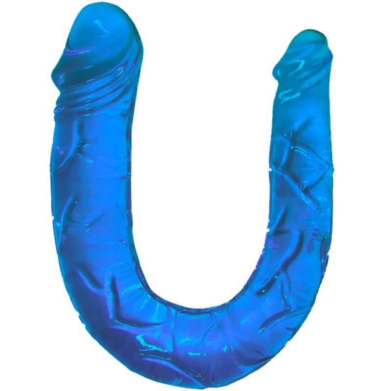Dildo doble BAILE azul