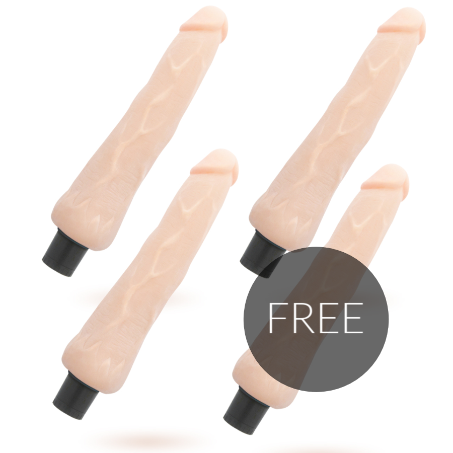 Vibrador realista autolubricante, tacto suave, resistente al agua LOVECLONE