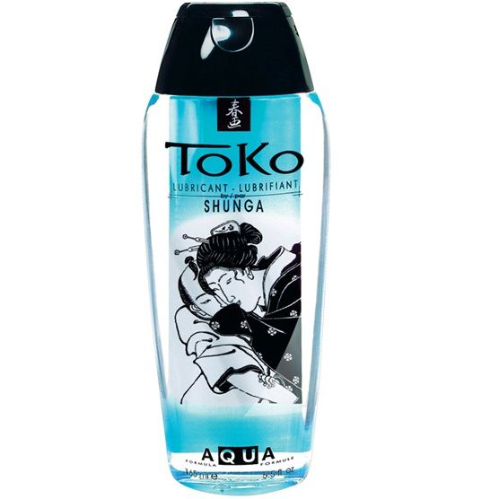 Lubricante de agua Shunga Toko Aqua Natural, 165 ml