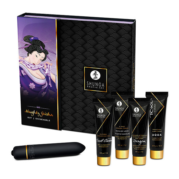 Set de masaje Shunga Naughty Geisha