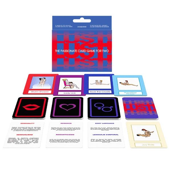 Juego erótico de cartas Lust de Kheper Games