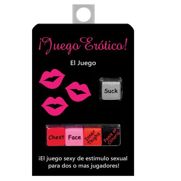KHEPER GAMES Dados eróticos, 5 dados, en español